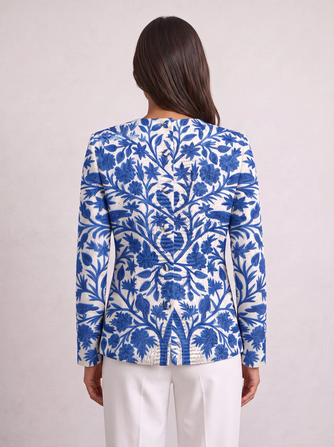 Women's Floral Button Front Cardigan Resort Vacation Top