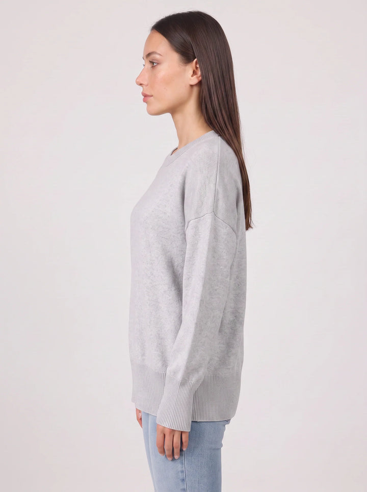Briosa Oversized Crew Neck Sweater – Women Knit Pullover Long Sleeve Casual Lounge Relaxed Fit Jumper