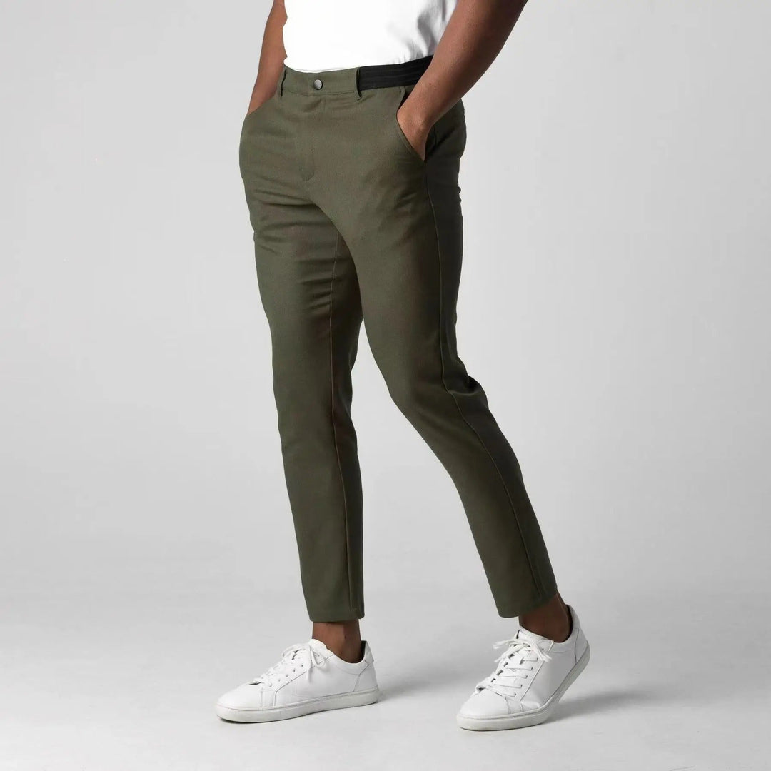 Men's Chino Trousers – Classic Cotton Fit