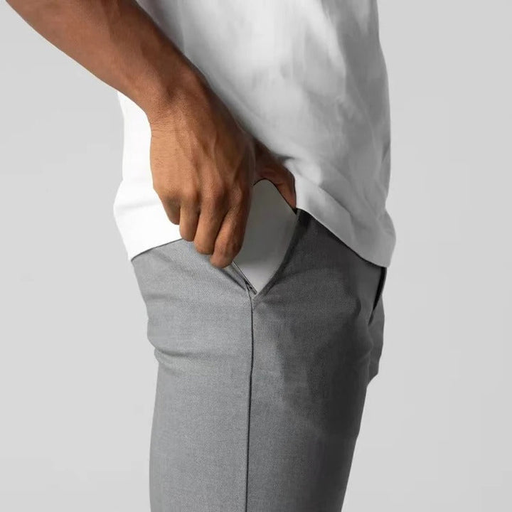 Men's Chino Trousers – Classic Cotton Fit