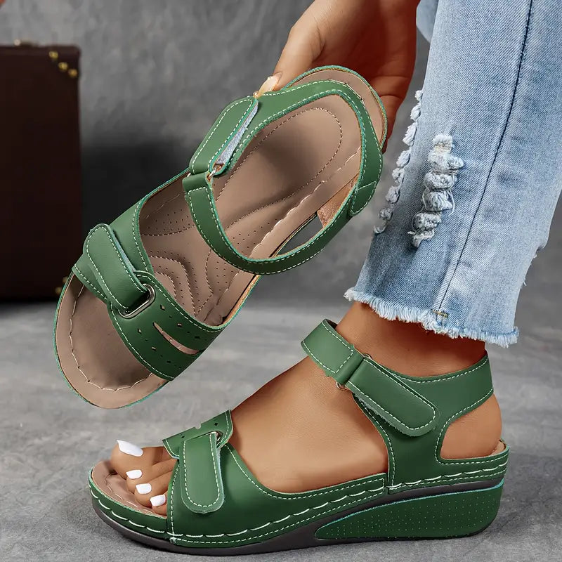 Nina| Orthopedic Sandals with Wedge Heel