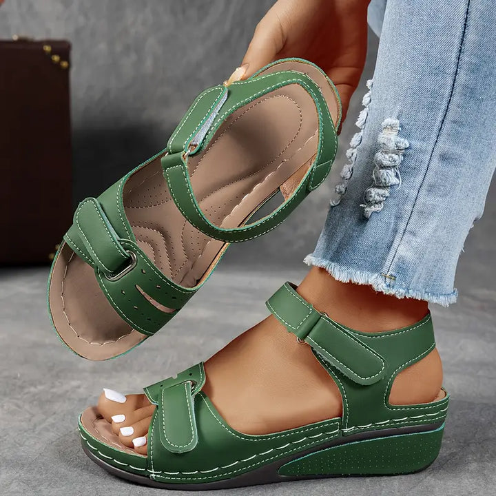Nina| Orthopedic Sandals with Wedge Heel