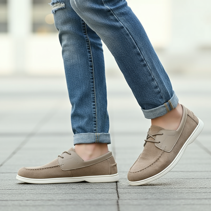 Men's Casual Canvas Slip-On Loafers
