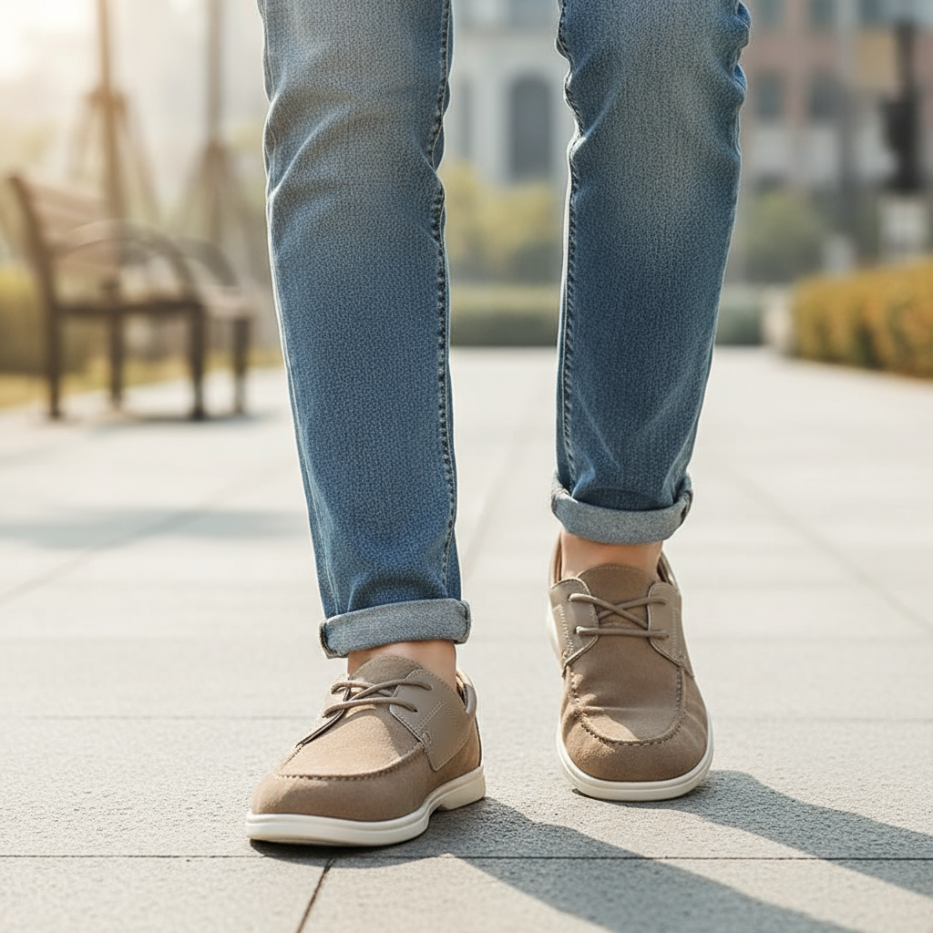 Men's Casual Canvas Slip-On Loafers
