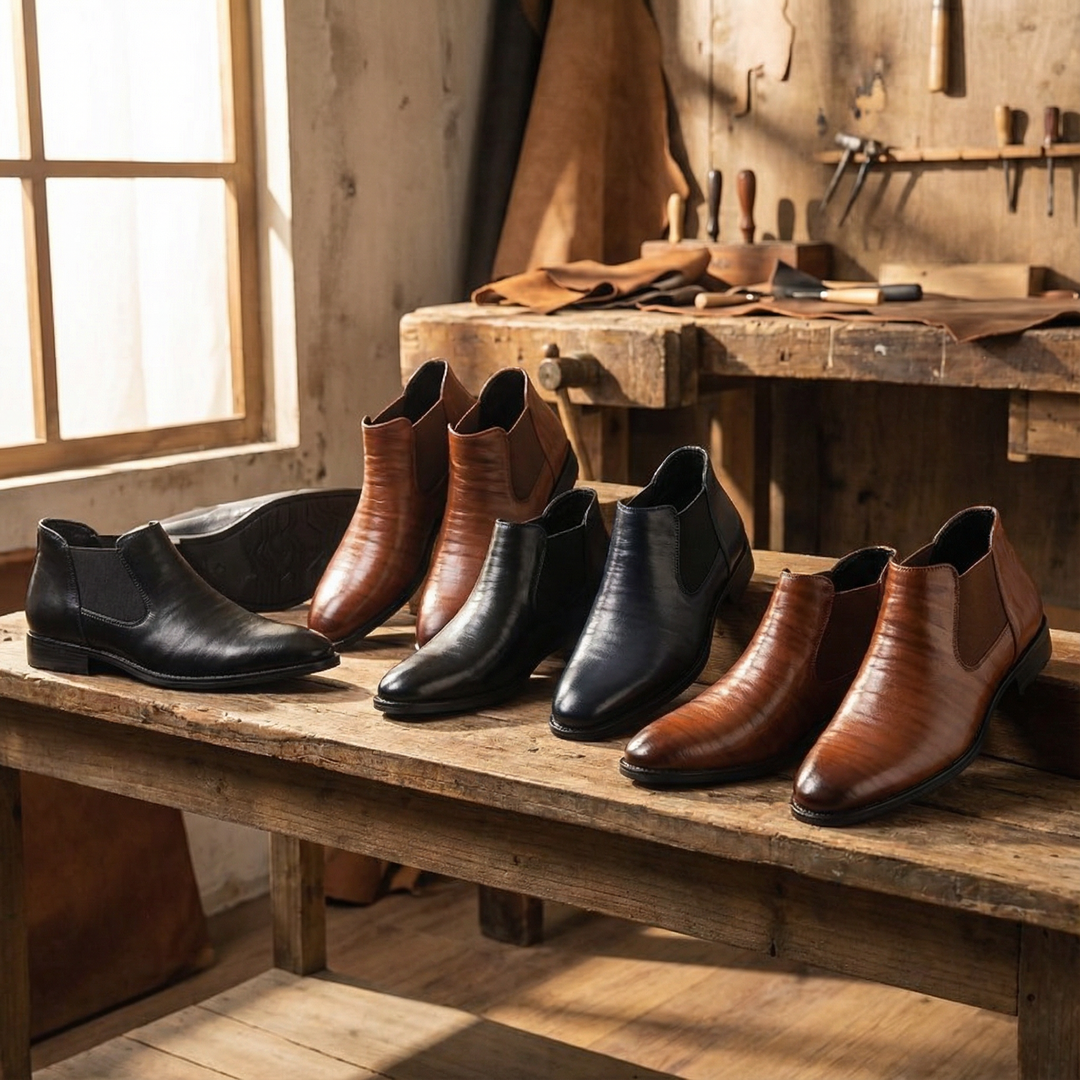 Men's Leather Chelsea Boots – Mercer
