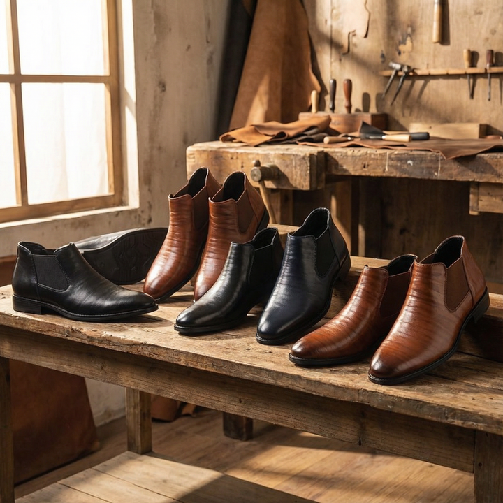 Men's Leather Chelsea Boots – Mercer