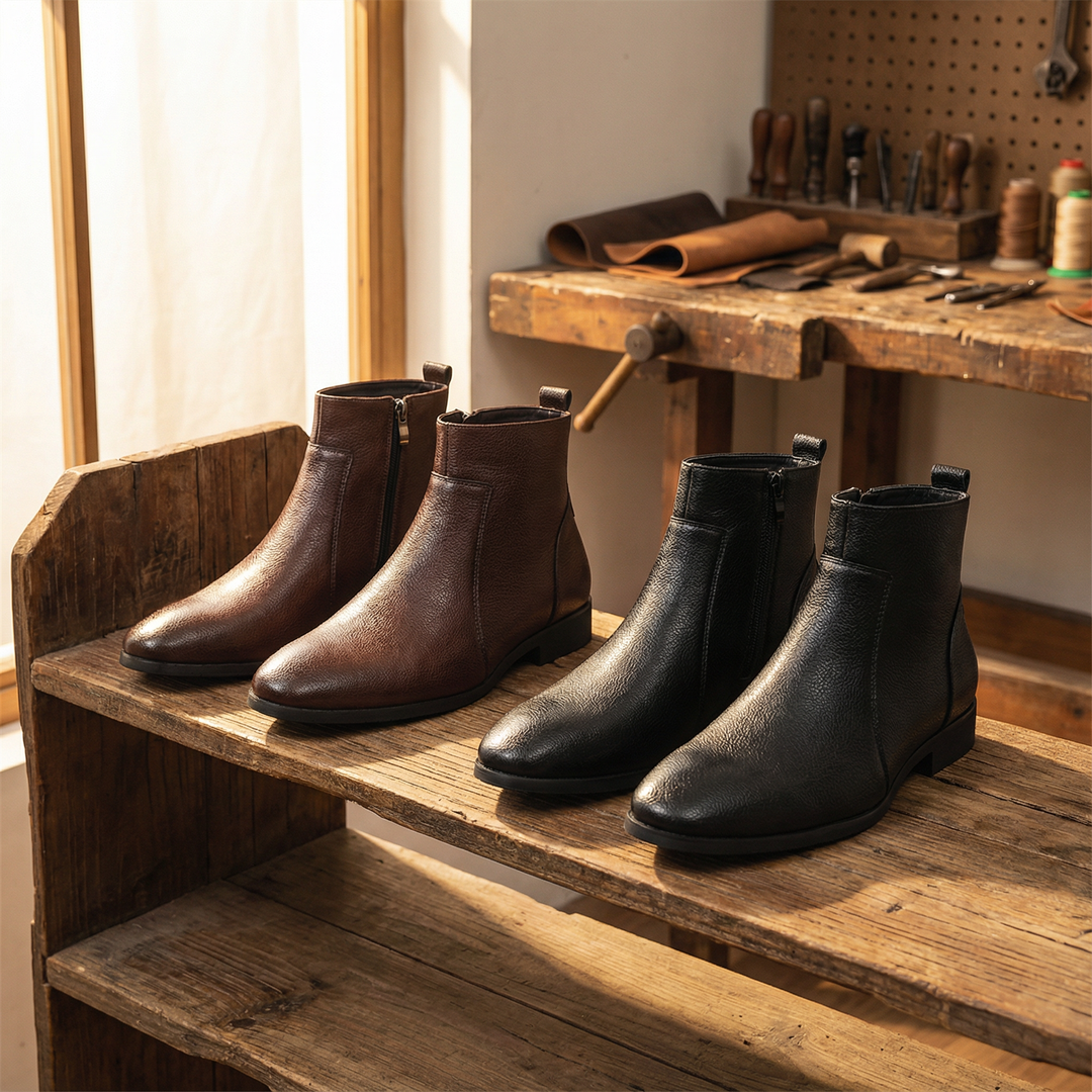 Men's Full-Grain Leather Boots – Rowan