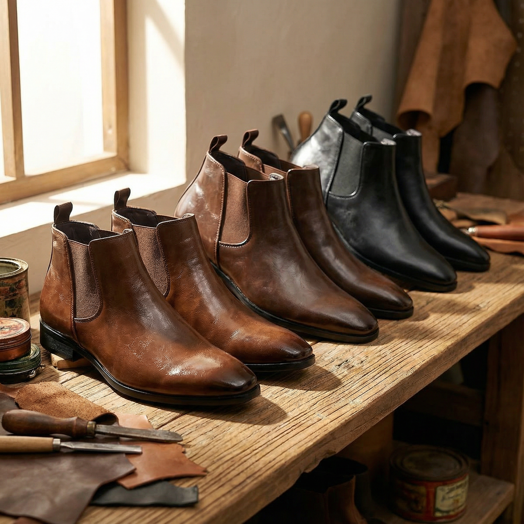 Men's Leather Chelsea Boots – Hearthside