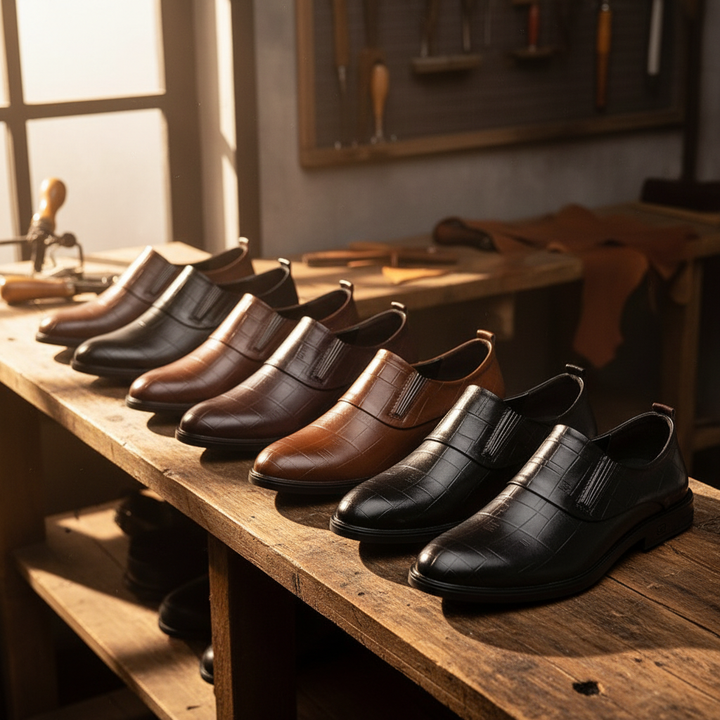 Men's Leather Slip-On Shoes – Hawthorne