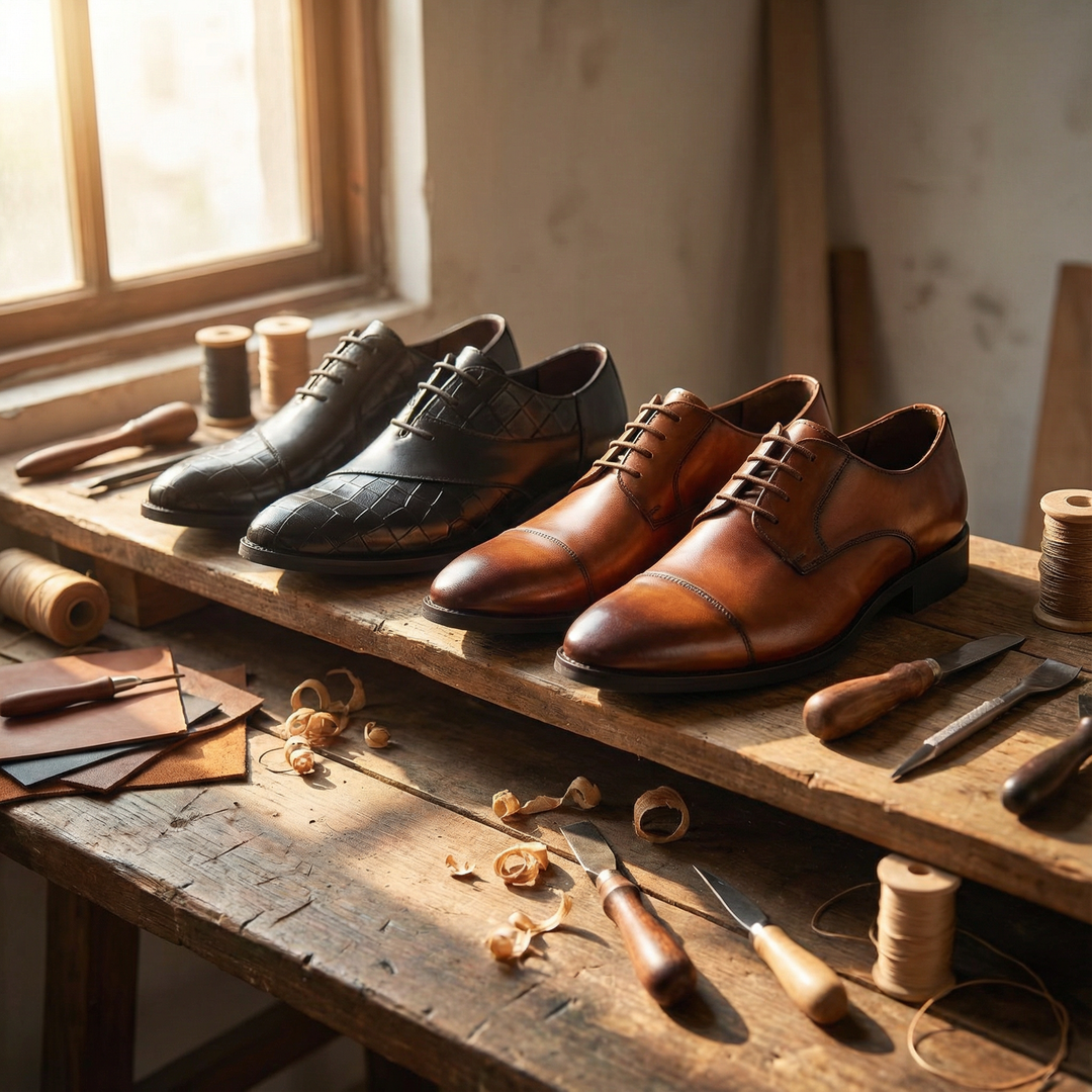 Men's Leather Oxford Shoes – Foundry