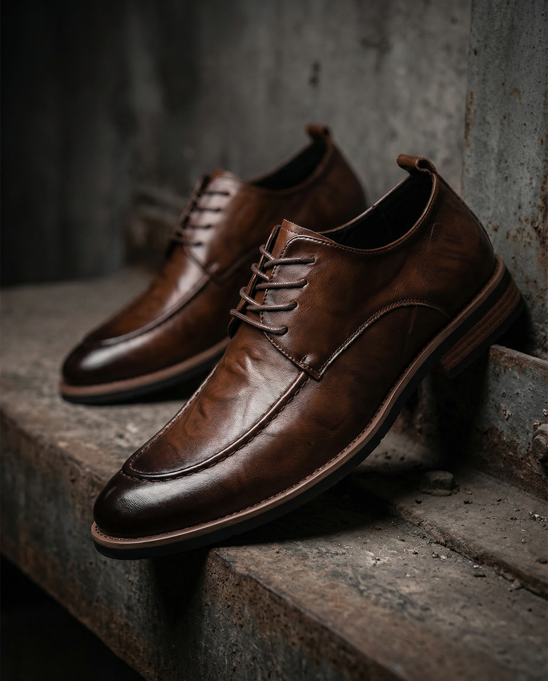 Men's Leather Derby Shoes – Alder
