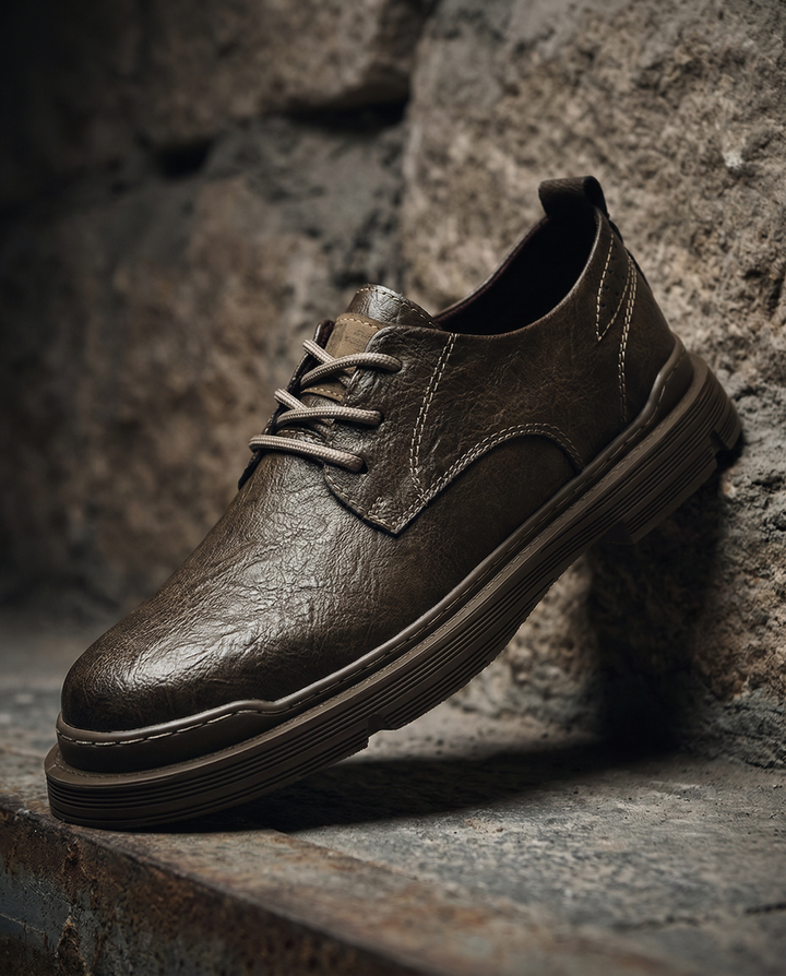 Men's Leather Derby Shoes – Stoneford