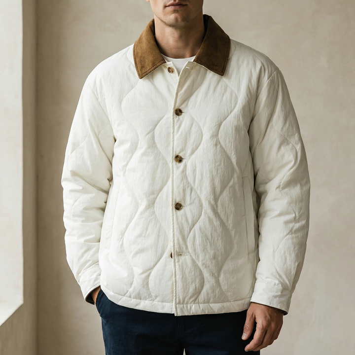 Men's Timberline Quilted Jacket – Warm Cotton Outerwear