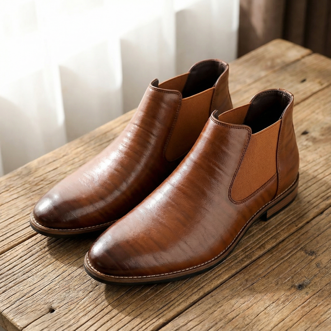Men's Leather Chelsea Boots – Mercer