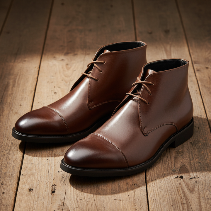 Men's Leather Chukka Boots – Mercer