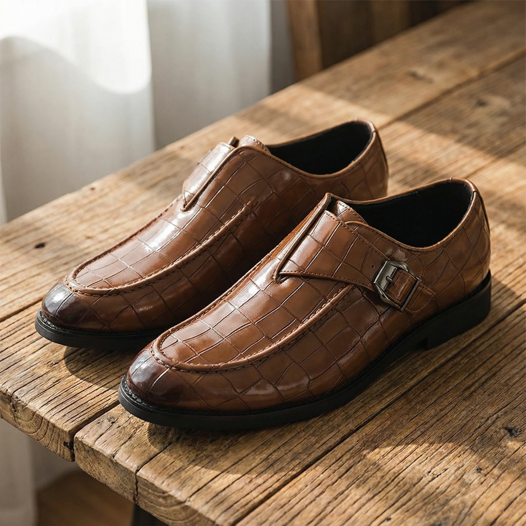 Men's Leather Loafers – Crosstown Slip-On