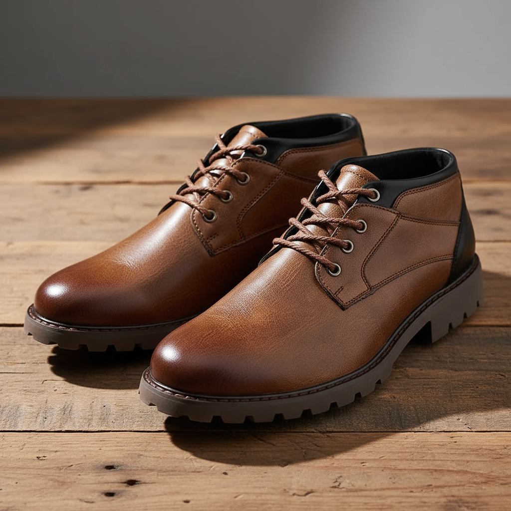 Men's Leather Boots – Dakota Rugged Style