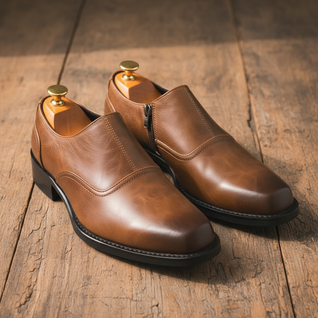 Men's Leather Craftsman Boots – Rugged Style