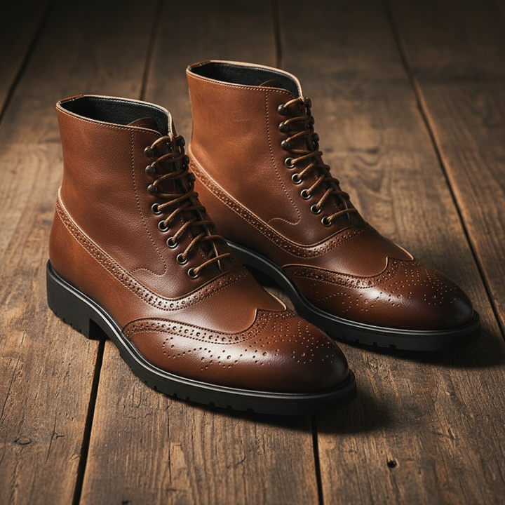 Men's Leather Boots – Braxton Classic Style