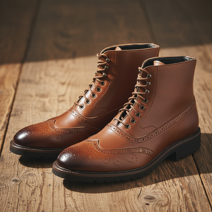 Men's Leather Boots – Braxton Classic Style