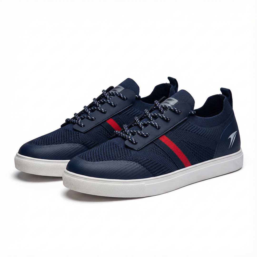 Men’s Leather Casual Sneakers | Low-Top Daily Walking Shoes