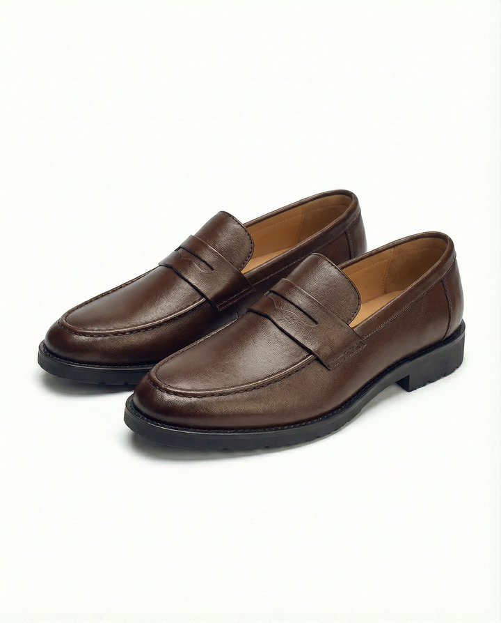 Men's Leather Loafers – Classic Smart Casual Style