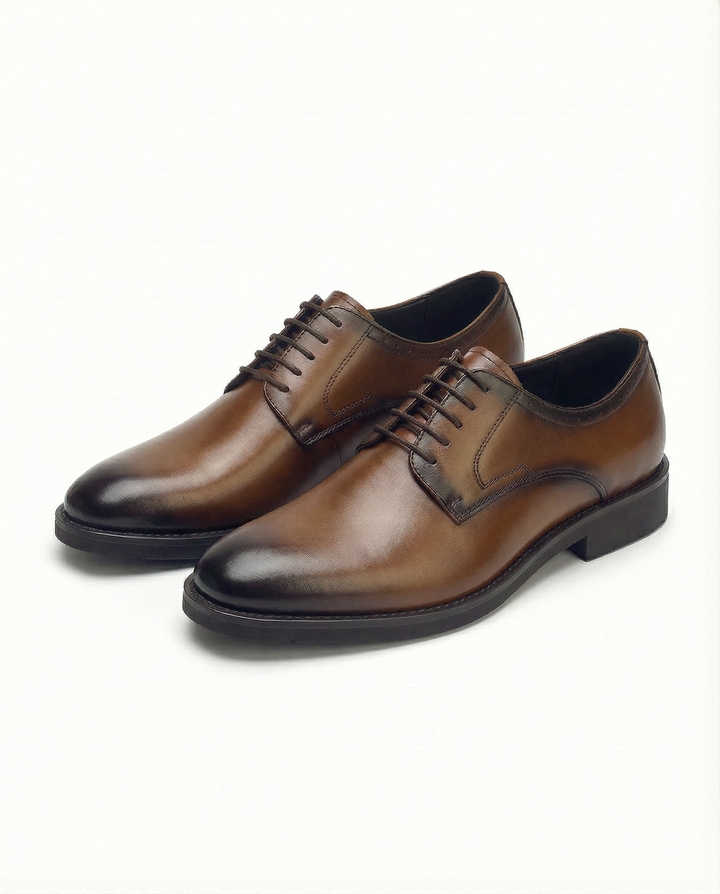 Men's Leather Oxford Shoes – Comfortable Dress Style