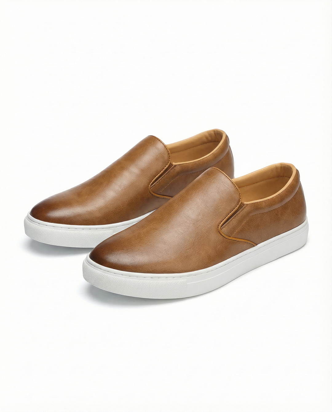 Men's Leather Slip-On Shoes – Easy Everyday Comfort