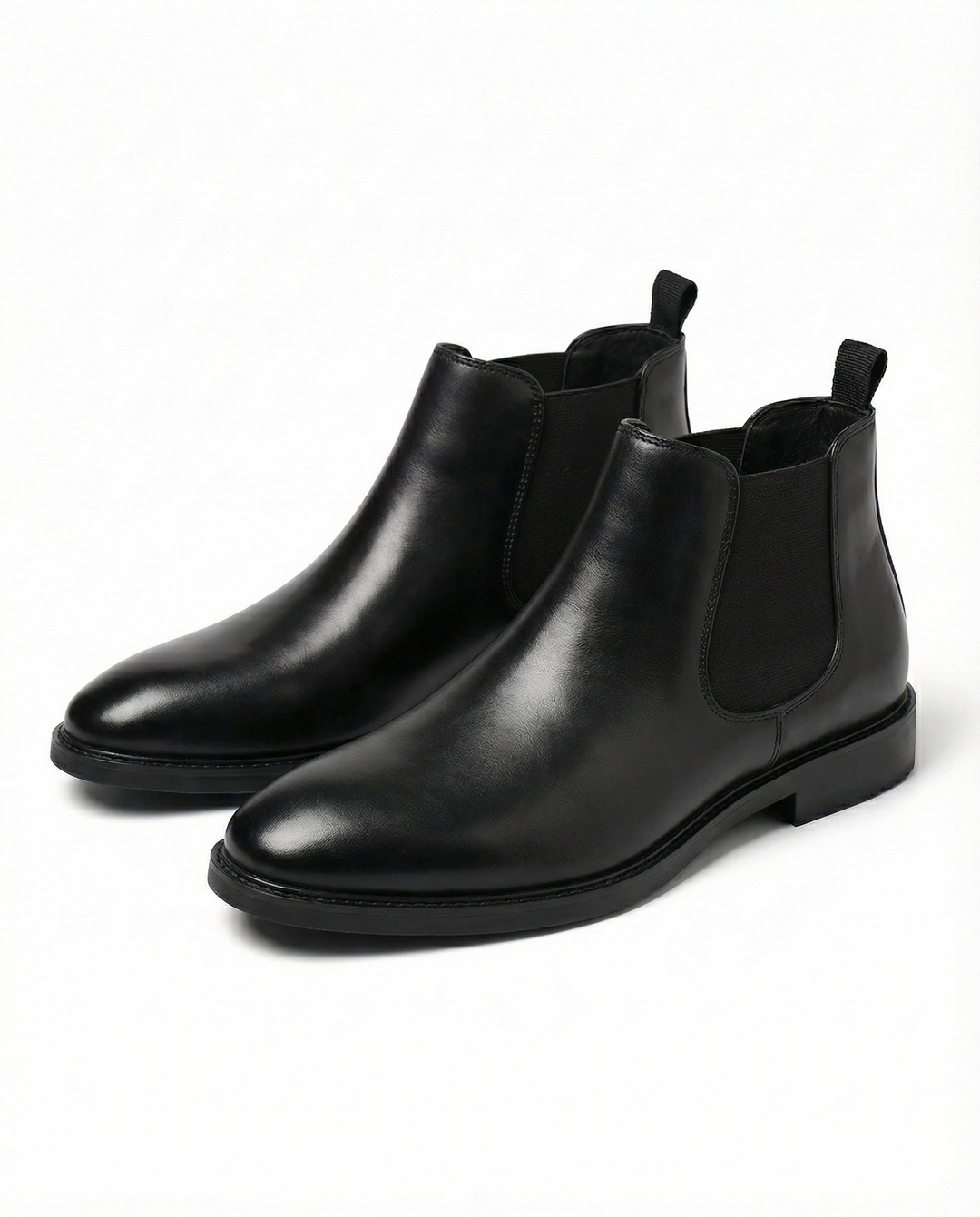 Men's Leather Chelsea Boots – Easy Slip-On Comfort