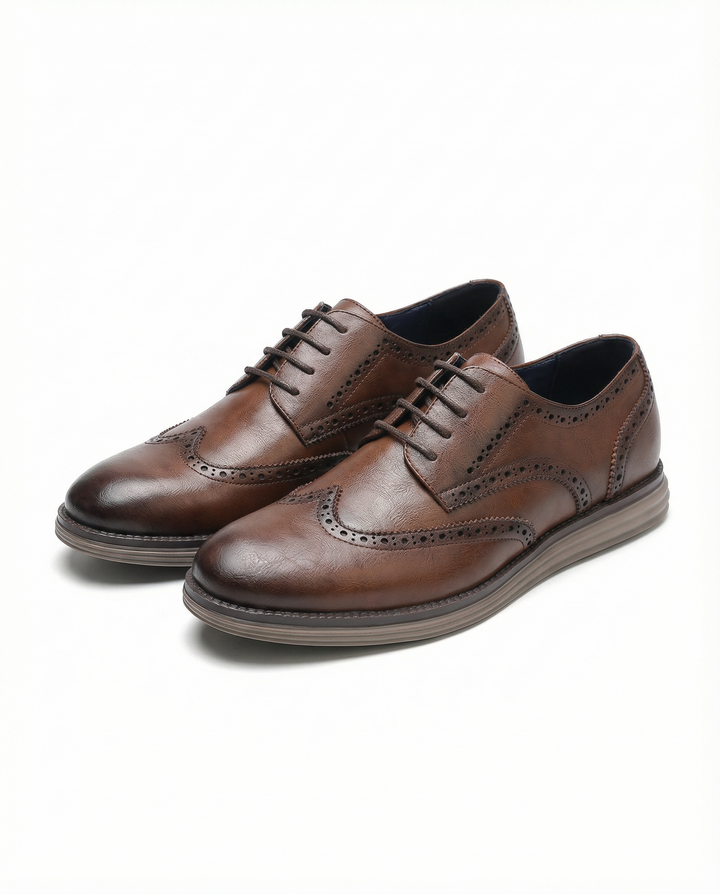 Men's Leather Oxford Shoes – Classic Smart Style