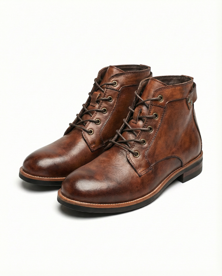 Men's Leather Boots – Rugged Everyday Comfort