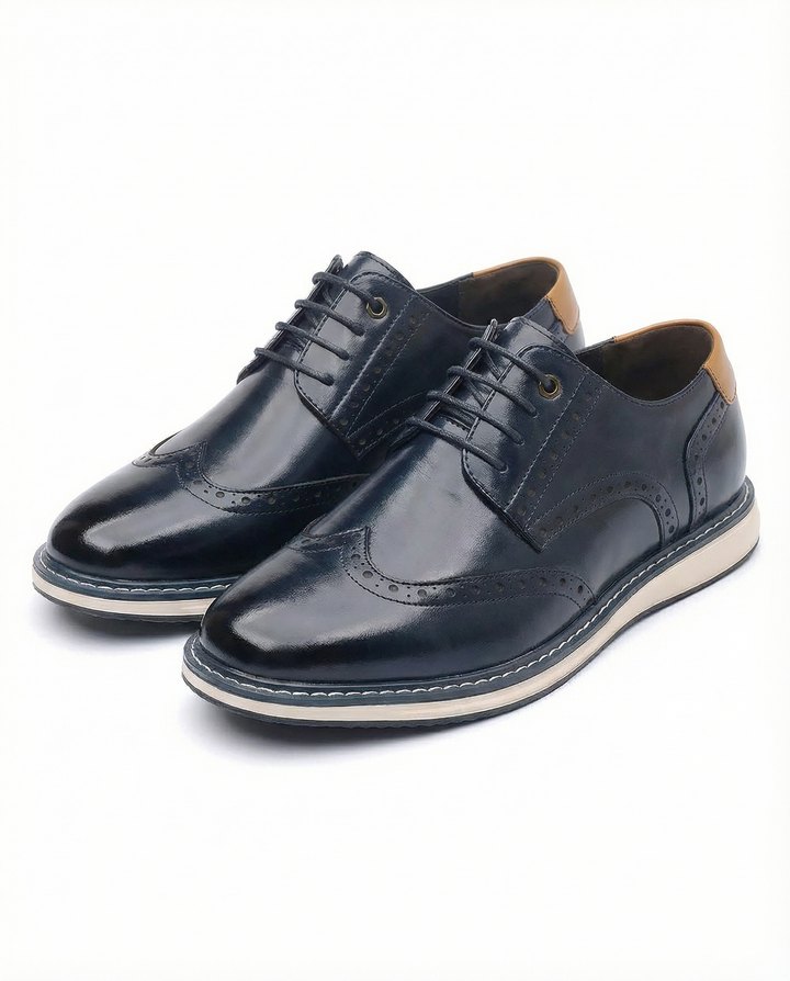 Men's Leather Brogue Shoes – Wayfarer