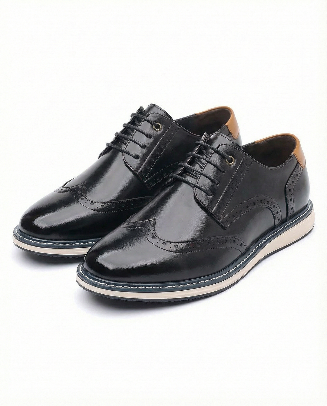 Men's Leather Brogue Shoes – Wayfarer