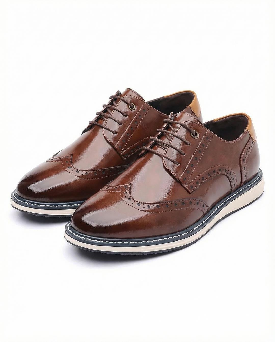 Men's Leather Brogue Shoes – Wayfarer