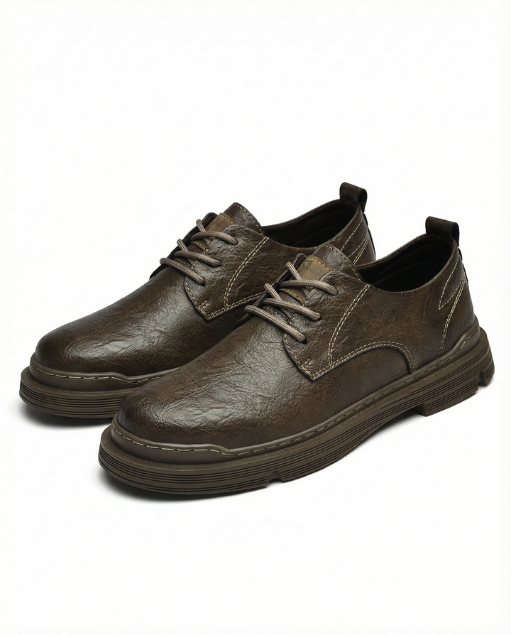 Men's Leather Derby Shoes – Stoneford