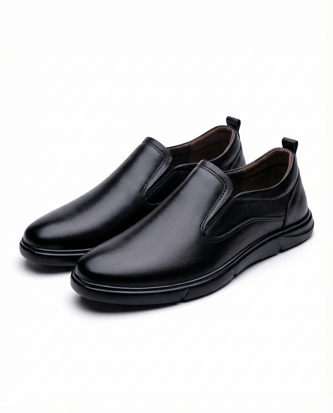 Men's Leather Slip-On Shoes – Crosswind