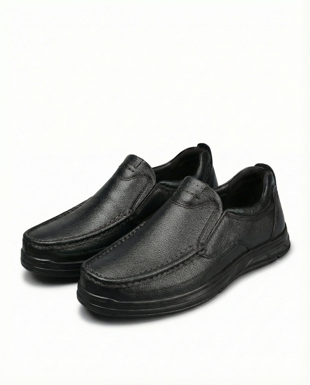 Men's Leather Slip-On Shoes – Ledger