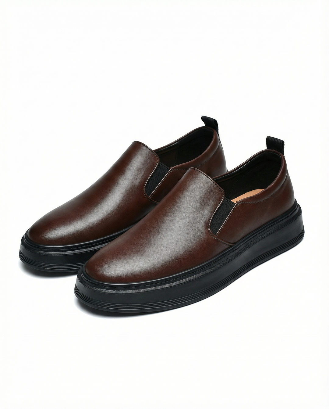 Men's Leather Slip-On Shoes – Harbor