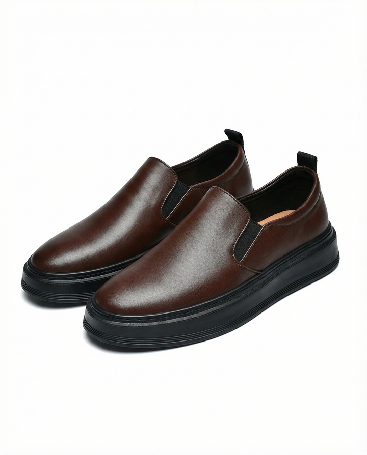 Men's Leather Slip-On Shoes – Harbor