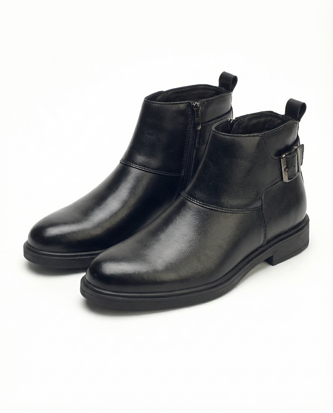 Men's Leather Boots – Easy On-Off Everyday Comfort