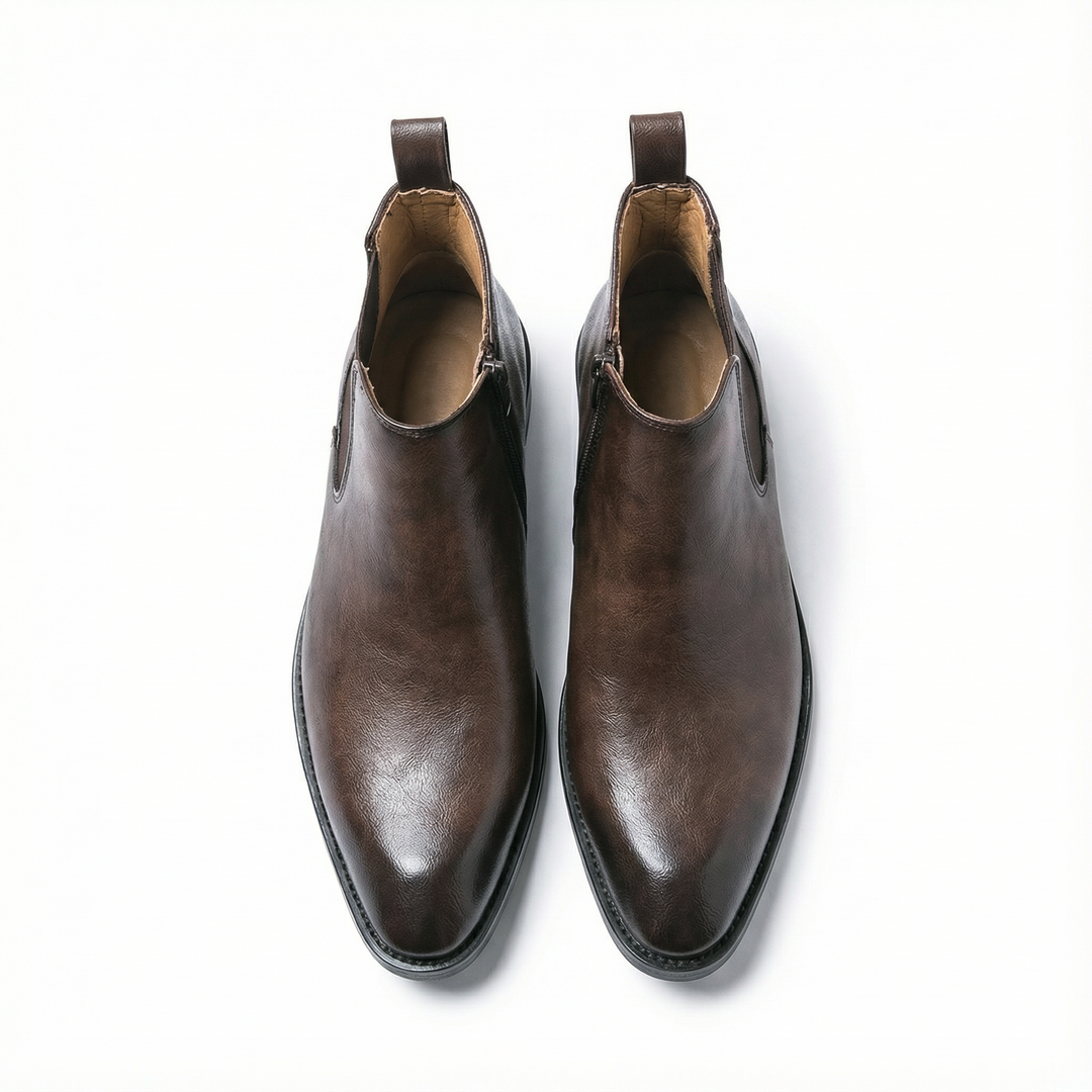 Men's Leather Chelsea Boots – Sutter