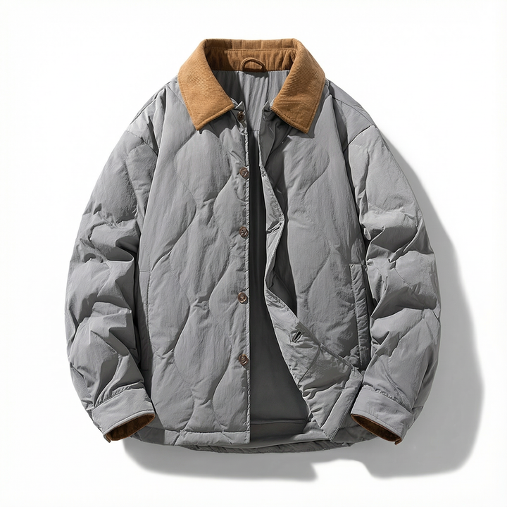 Men's Timberline Quilted Jacket – Warm Cotton Outerwear
