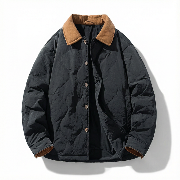 Men's Timberline Quilted Jacket – Warm Cotton Outerwear