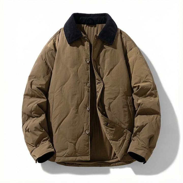 Men's Timberline Quilted Jacket – Warm Cotton Outerwear