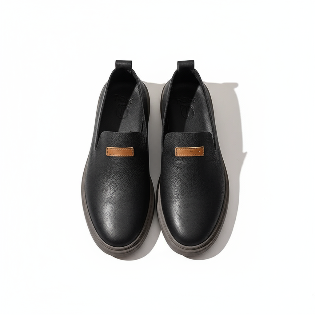 Men's Leather Loafers – Harbor Casual Slip-Ons