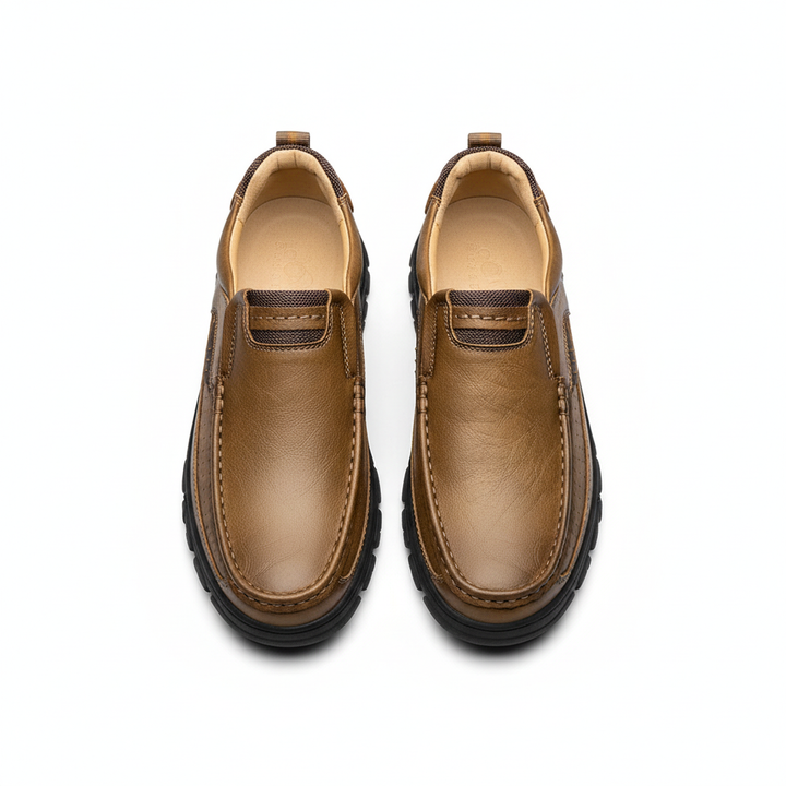 Men's Leather Loafers – Coastline Slip-On