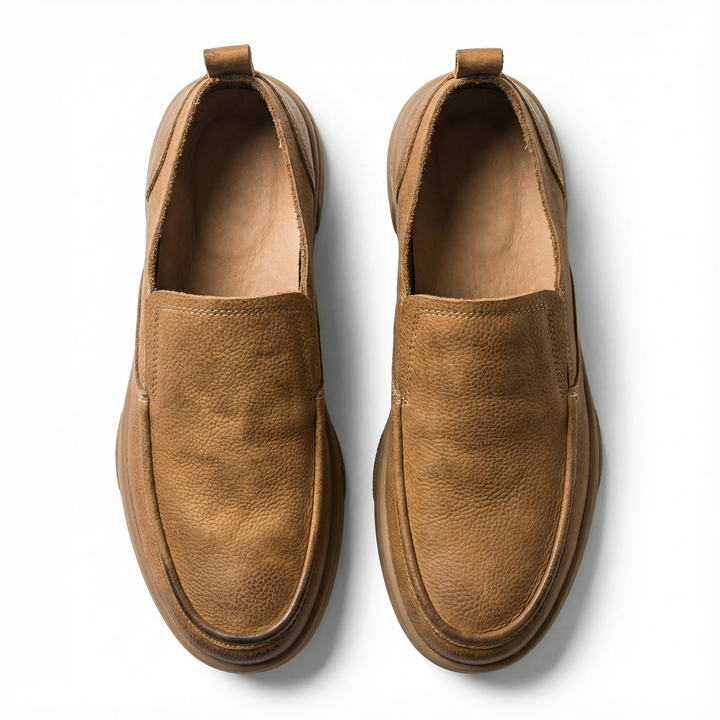 Men's Leather Loafers – Homestead Comfort
