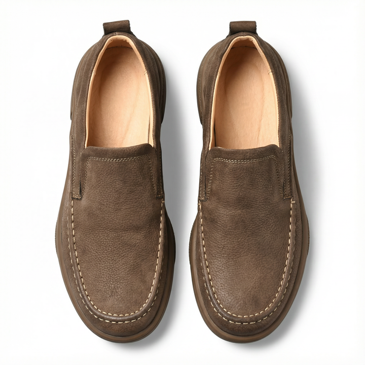 Men's Leather Loafers – Homestead Comfort