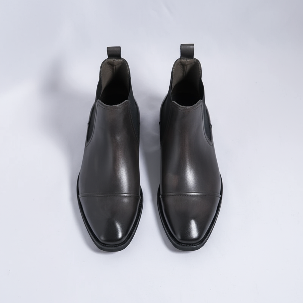 Men's Leather Chelsea Boots – Crawford