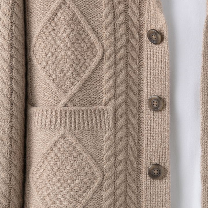 Men's Wool Cardigan Sweater – Warm Everyday Style